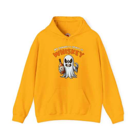 My Favorite Spirit Is Whiskey Hooded Sweatshirt