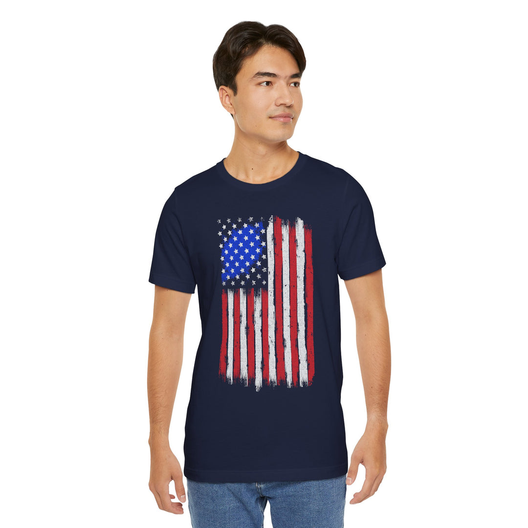 Tattered American Flag T-Shirt