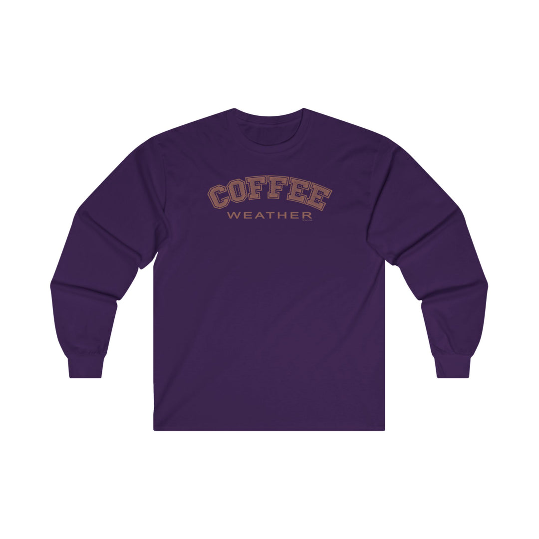 Coffee Weather Long Sleeve Tee