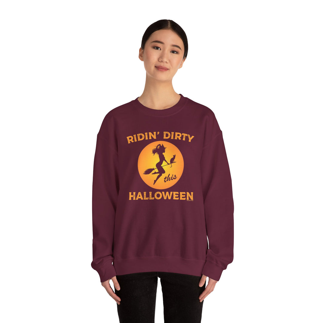 Ridin' Dirty This Halloween Crewneck Sweatshirt