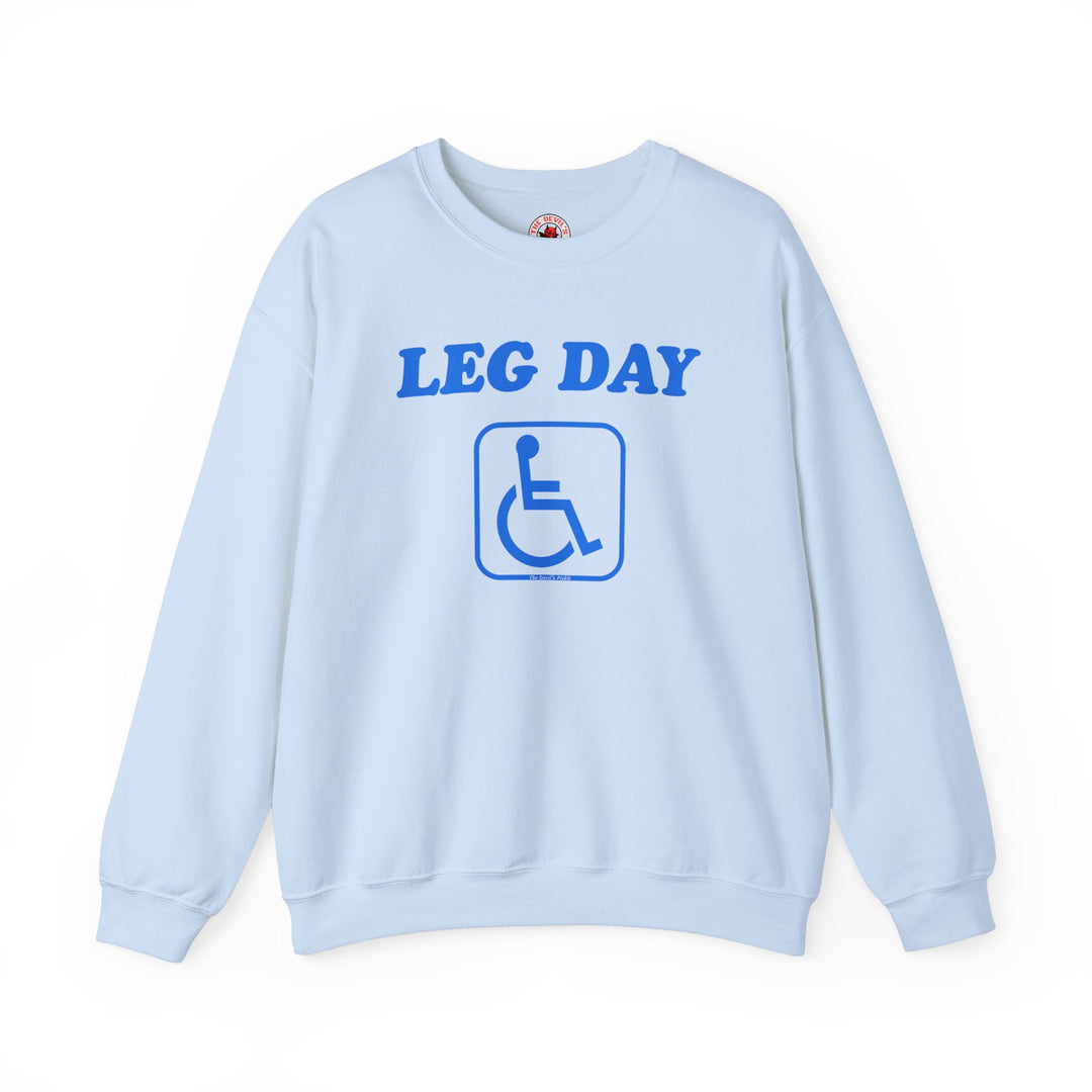 Leg Day Handicap Crewneck Sweatshirt