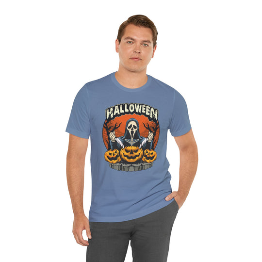 Screamer Killer Ghost Halloween T-Shirt