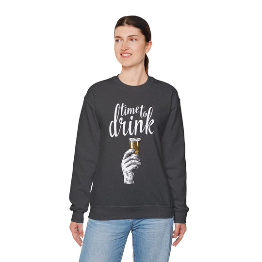 Time To Drink Crewneck Sweatshirt