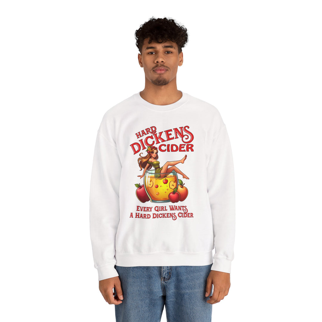 Hard Dickens Cider Crewneck Sweatshirt