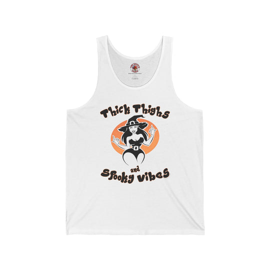 Thick Thighs and Spooky Vibes Tank Top