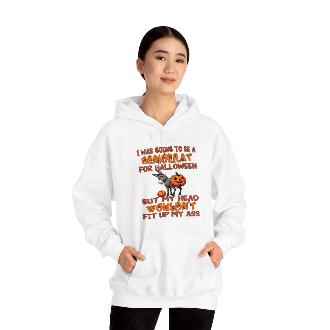 Democrat for Halloween Hooded Sweatshirt