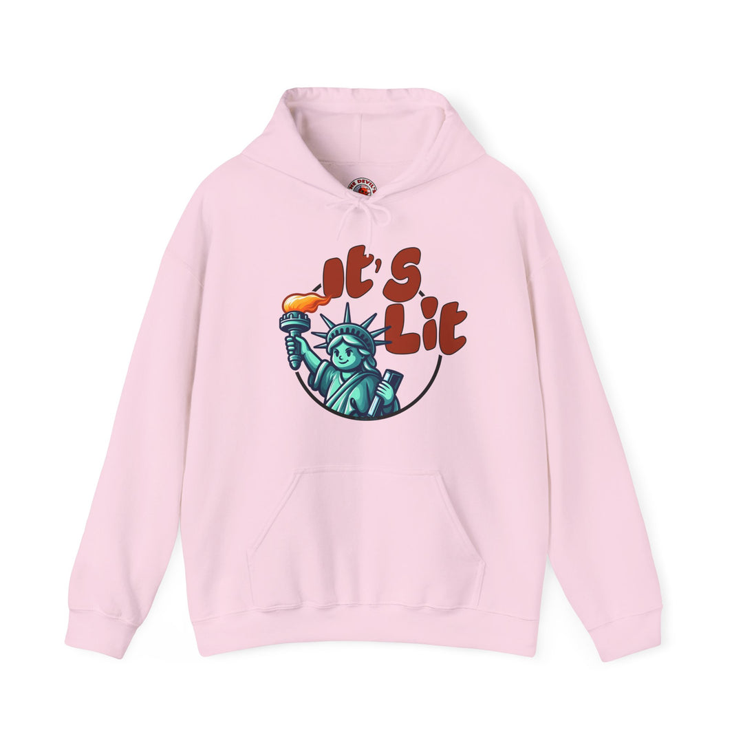 It's Lit Hooded Sweatshirt