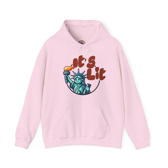 It's Lit Hooded Sweatshirt