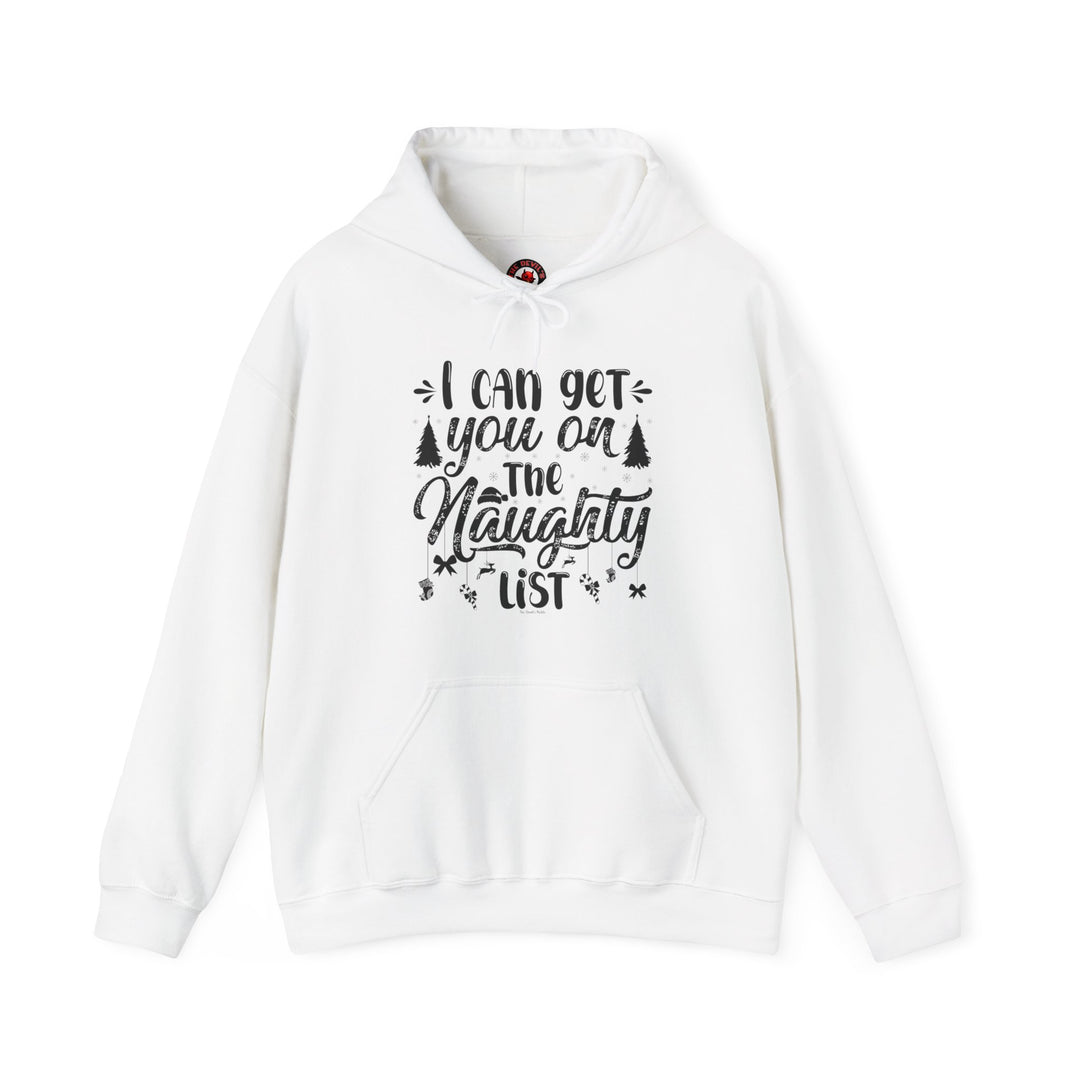 I Can Get You On The Naughty List Hooded Sweatshirt