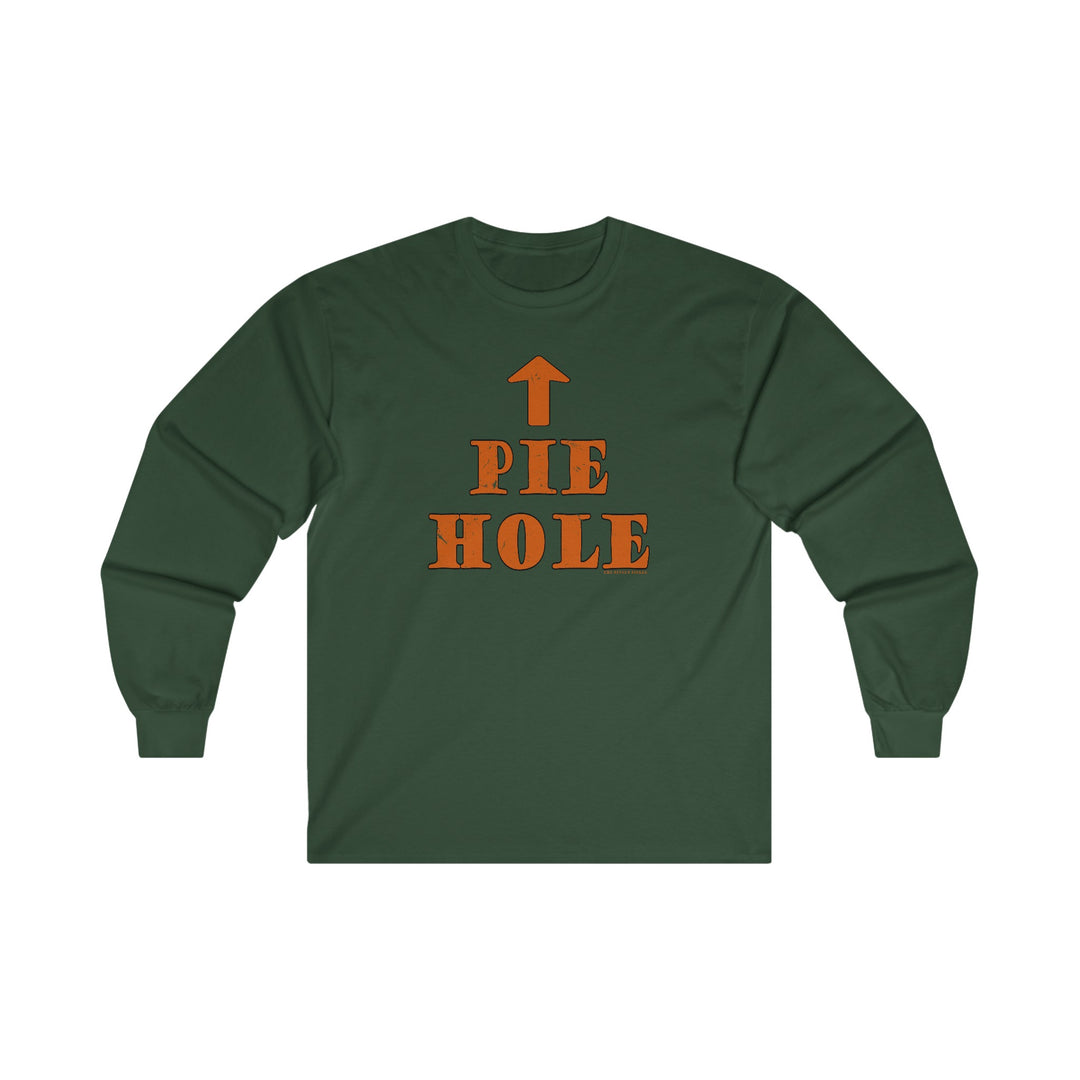 Pie Hole Long Sleeve Tee