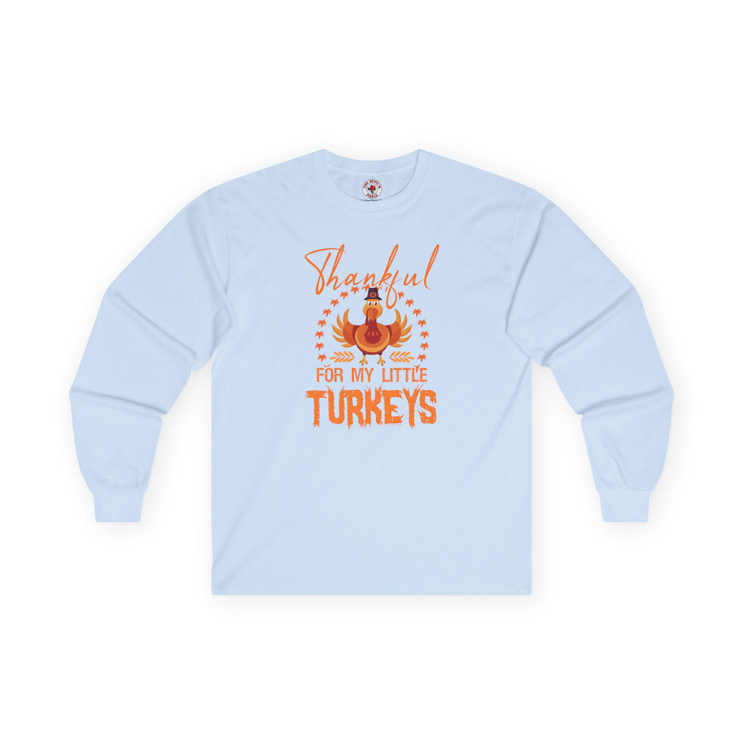 Thankful For My Little Turkeys Long Sleeve Tee
