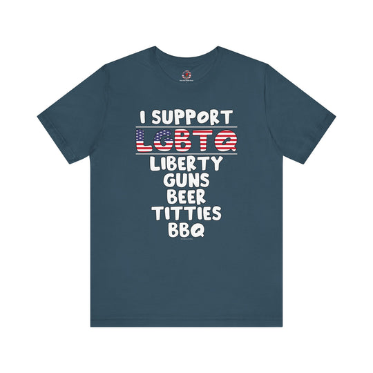 I Support LGBTQ T-Shirt