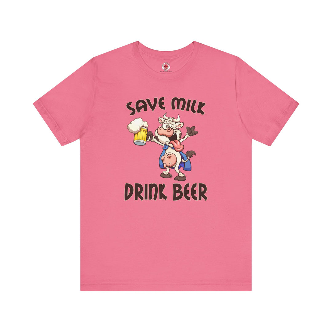 Save Milk Drink Beer T-Shirt