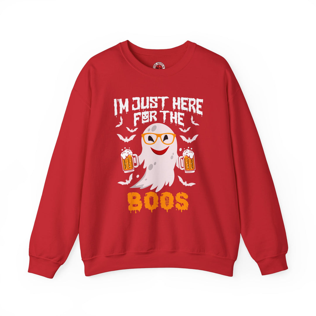 I'm Just Here For The Boos Crewneck Sweatshirt