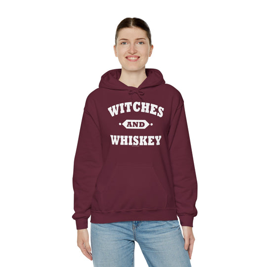 Witches and Whiskey Hooded Sweatshirt