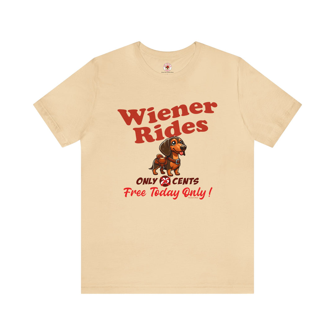 Free Wiener Rides T-Shirt