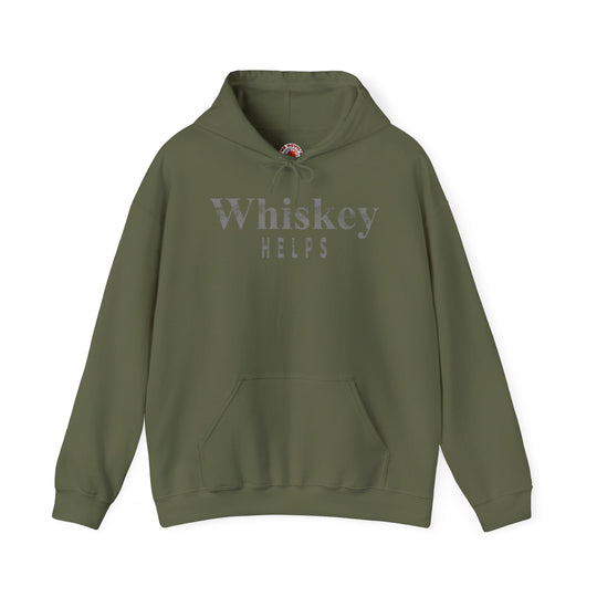 Whiskey Helps Hooded Sweatshirt