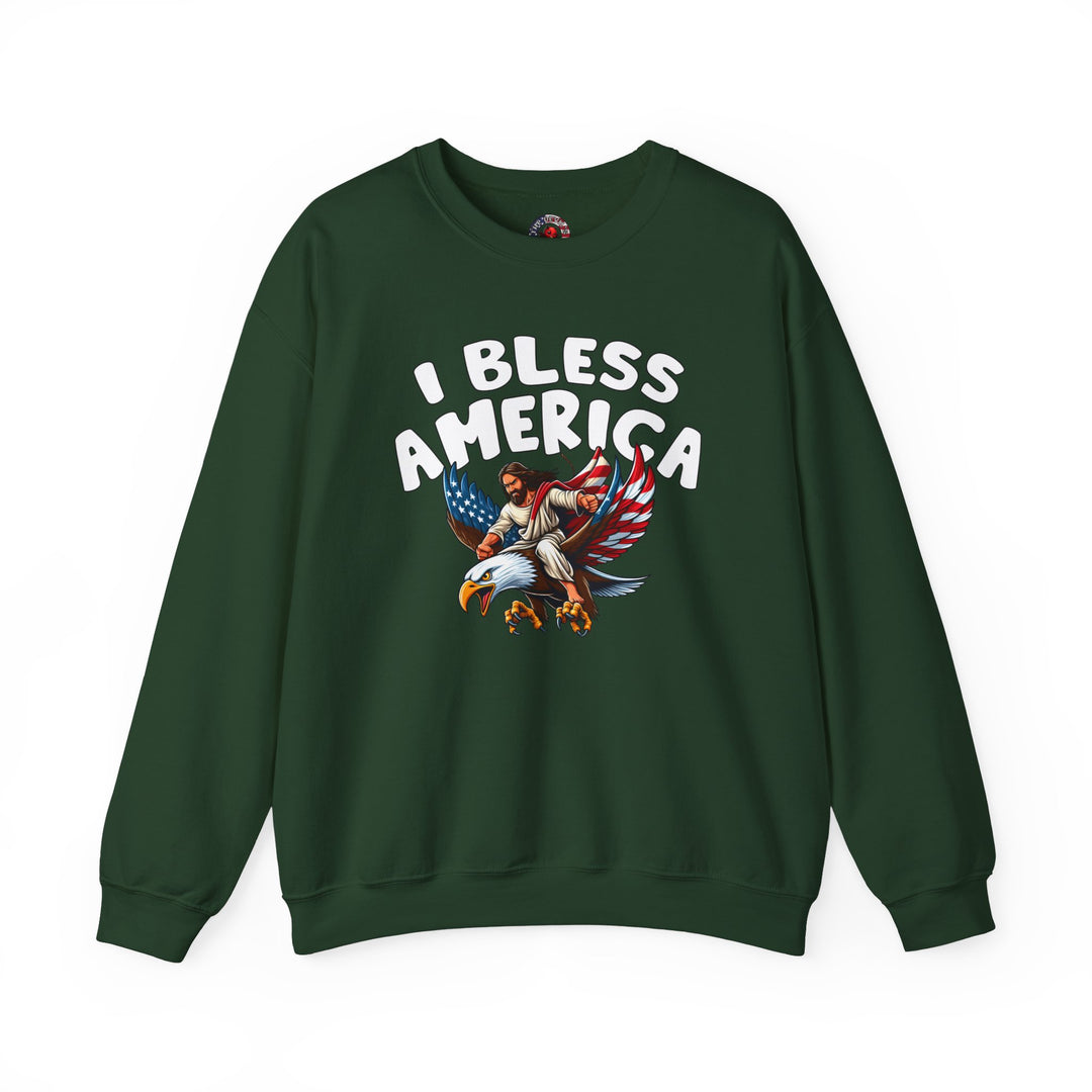 I Bless America Crewneck Sweatshirt