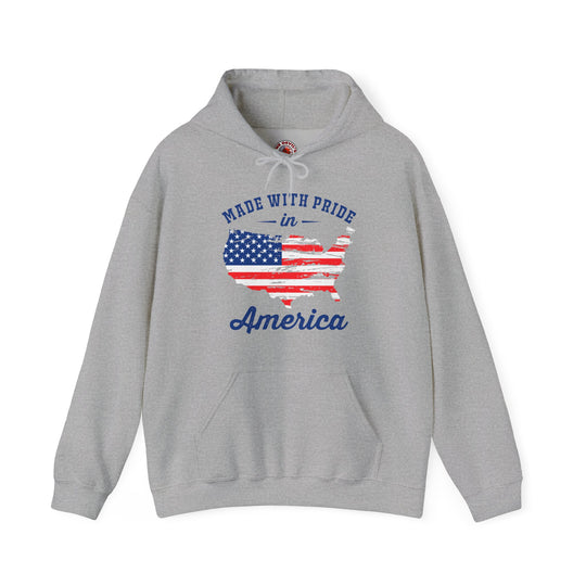 Made With Pride In America Hooded Sweatshirt