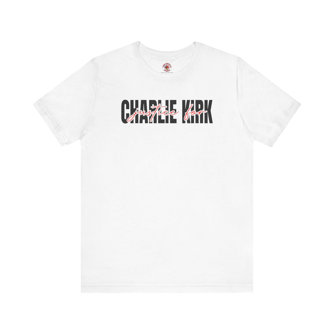 Charlie Kirk Justice T-Shirt