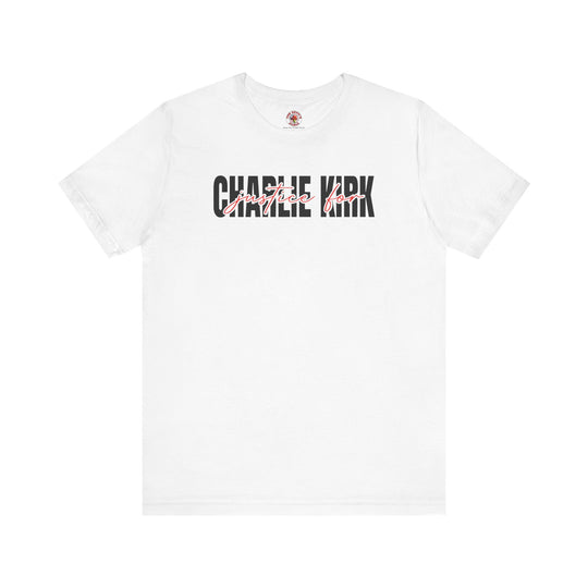Charlie Kirk Justice T-Shirt