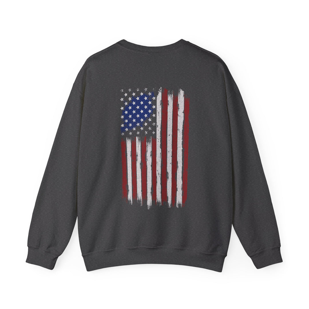 The Devil's Pickle American Flag Crewneck Sweatshirt