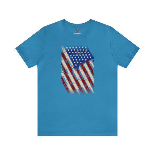 Distressed American Flag T-Shirt