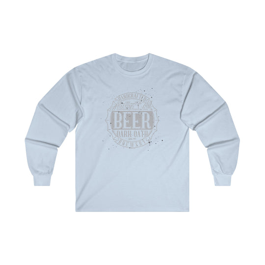 Handcrafted and Always Cold Beer Long Sleeve Tee