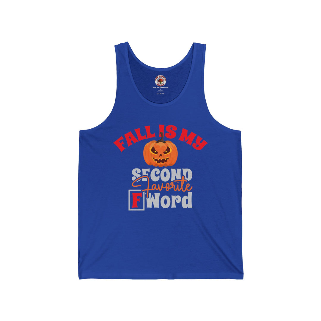 Fall Is My Second Favorite F Word Tank Top