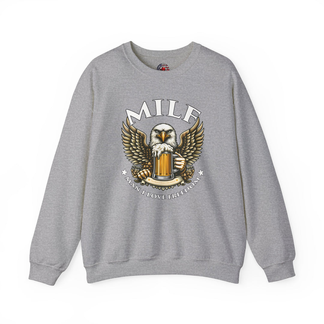 Man I Love Freedom Crewneck Sweatshirt