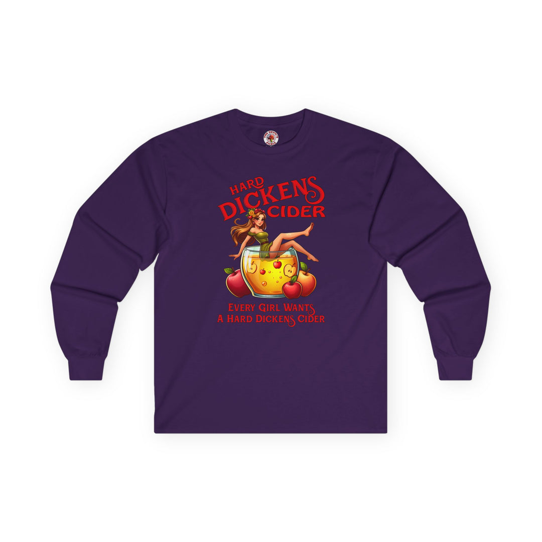 Hard Dickens Cider Long Sleeve Tee