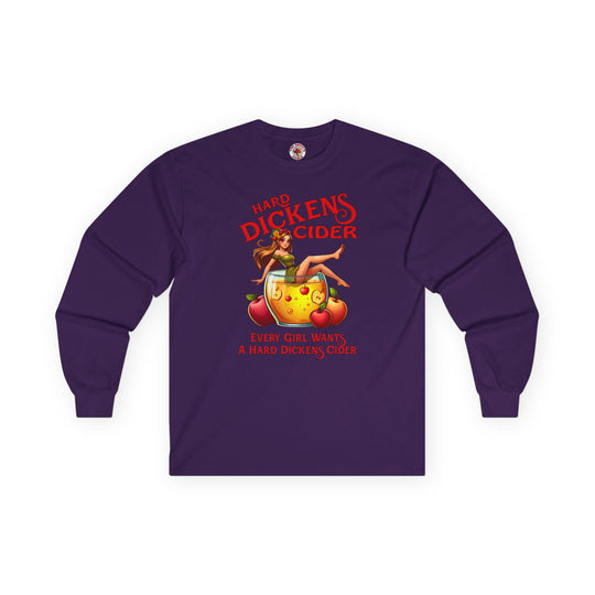 Hard Dickens Cider Long Sleeve Tee