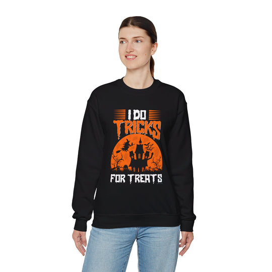 I Do Tricks For Treats Crewneck Sweatshirt