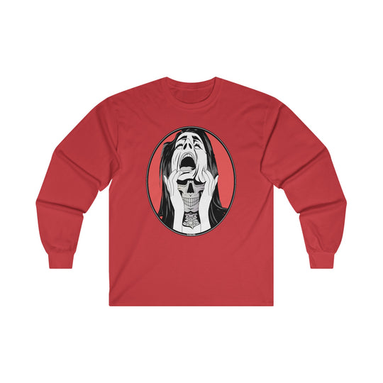 Skull Woman Long Sleeve Tee