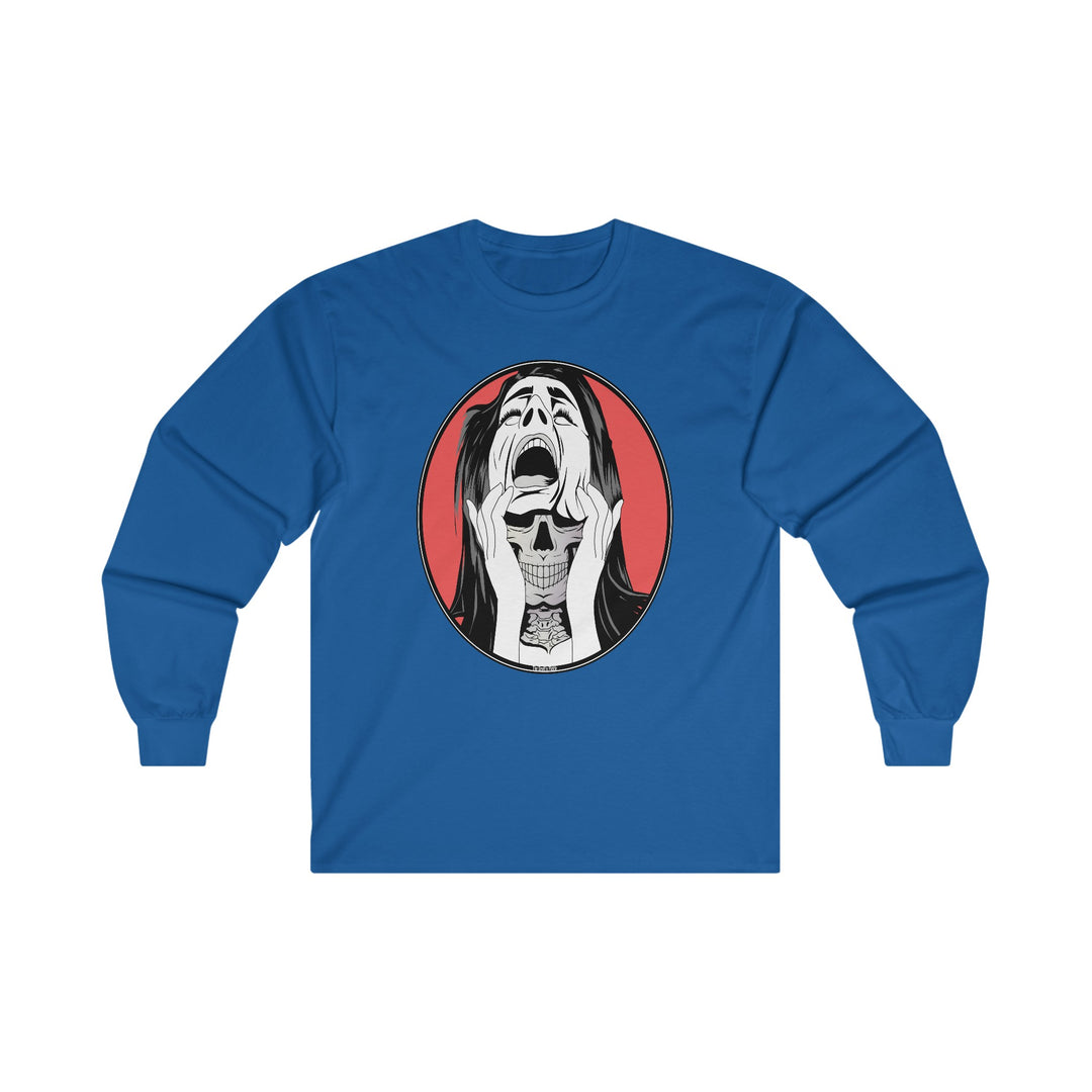 Skull Woman Long Sleeve Tee