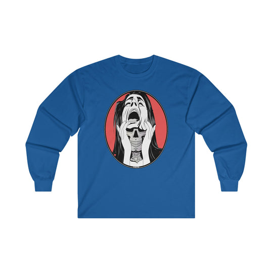 Skull Woman Long Sleeve Tee