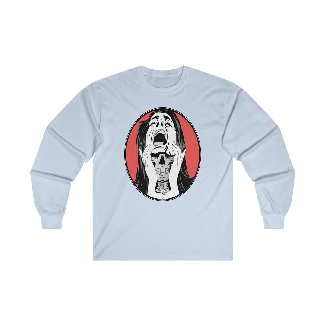 Skull Woman Long Sleeve Tee