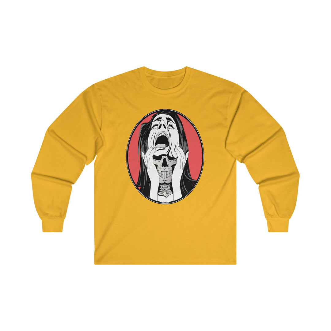 Skull Woman Long Sleeve Tee