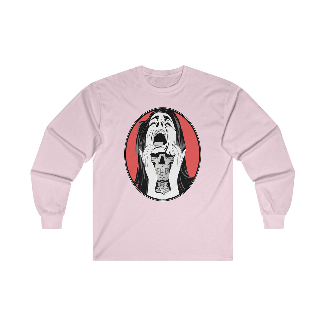 Skull Woman Long Sleeve Tee