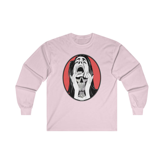 Skull Woman Long Sleeve Tee