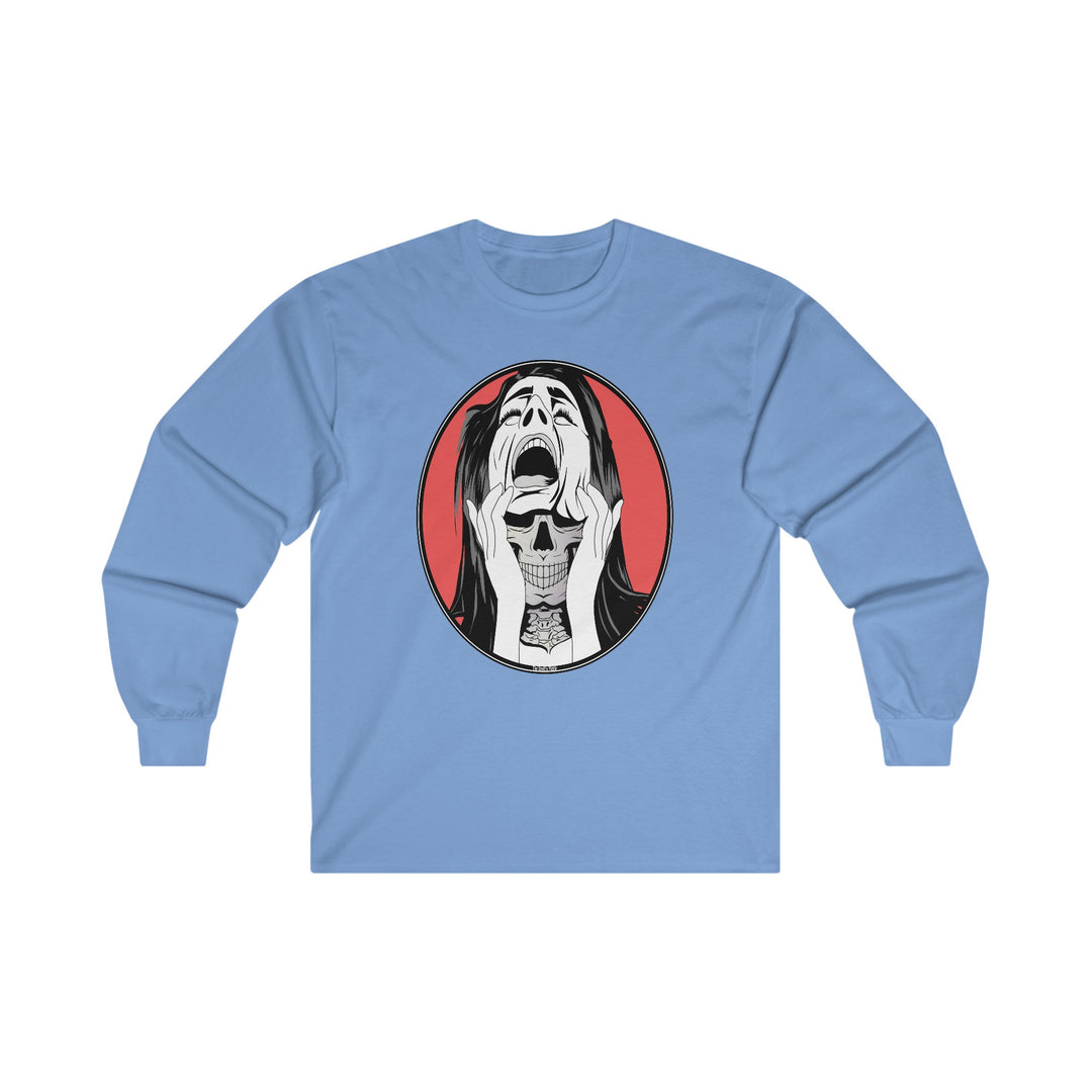 Skull Woman Long Sleeve Tee