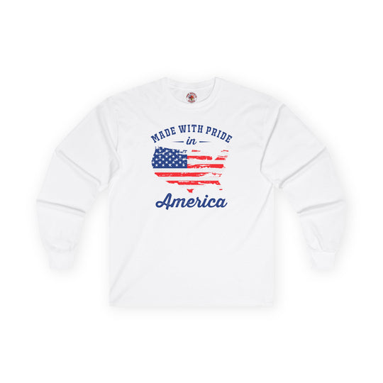 Made With Pride In America Long Sleeve Tee