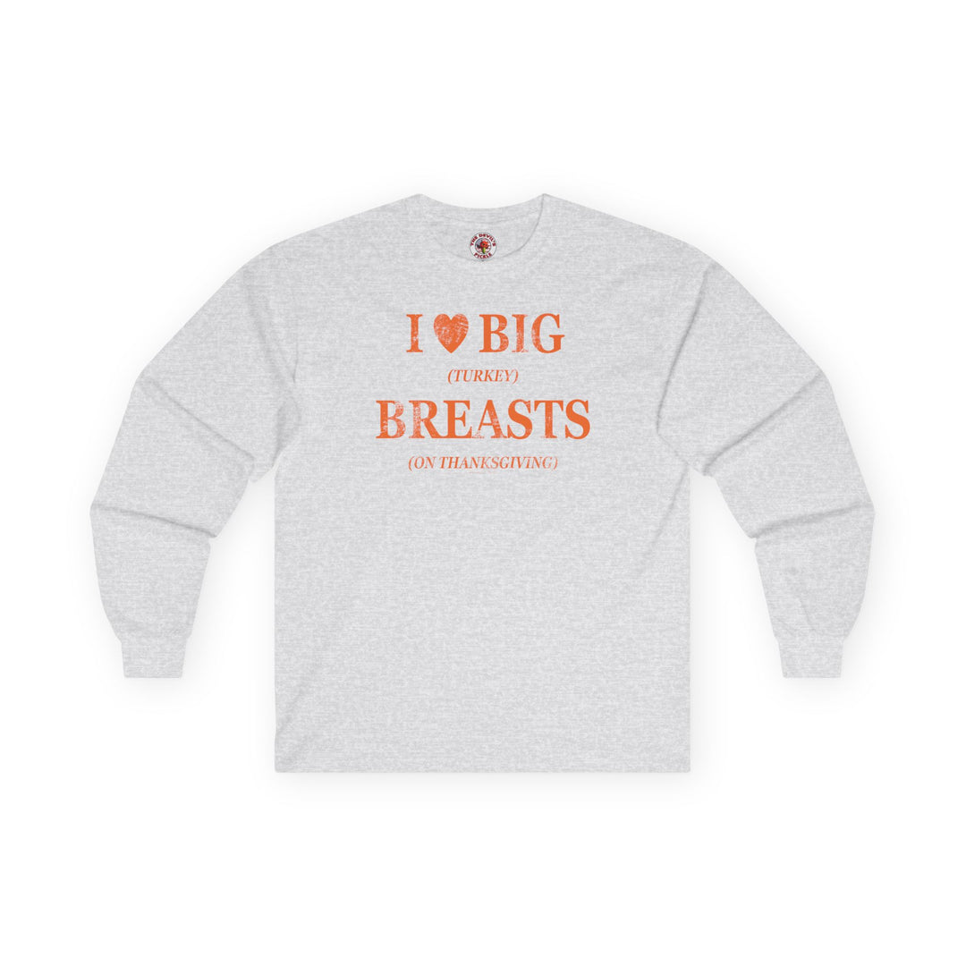 I Heart Big Breasts Long Sleeve Tee