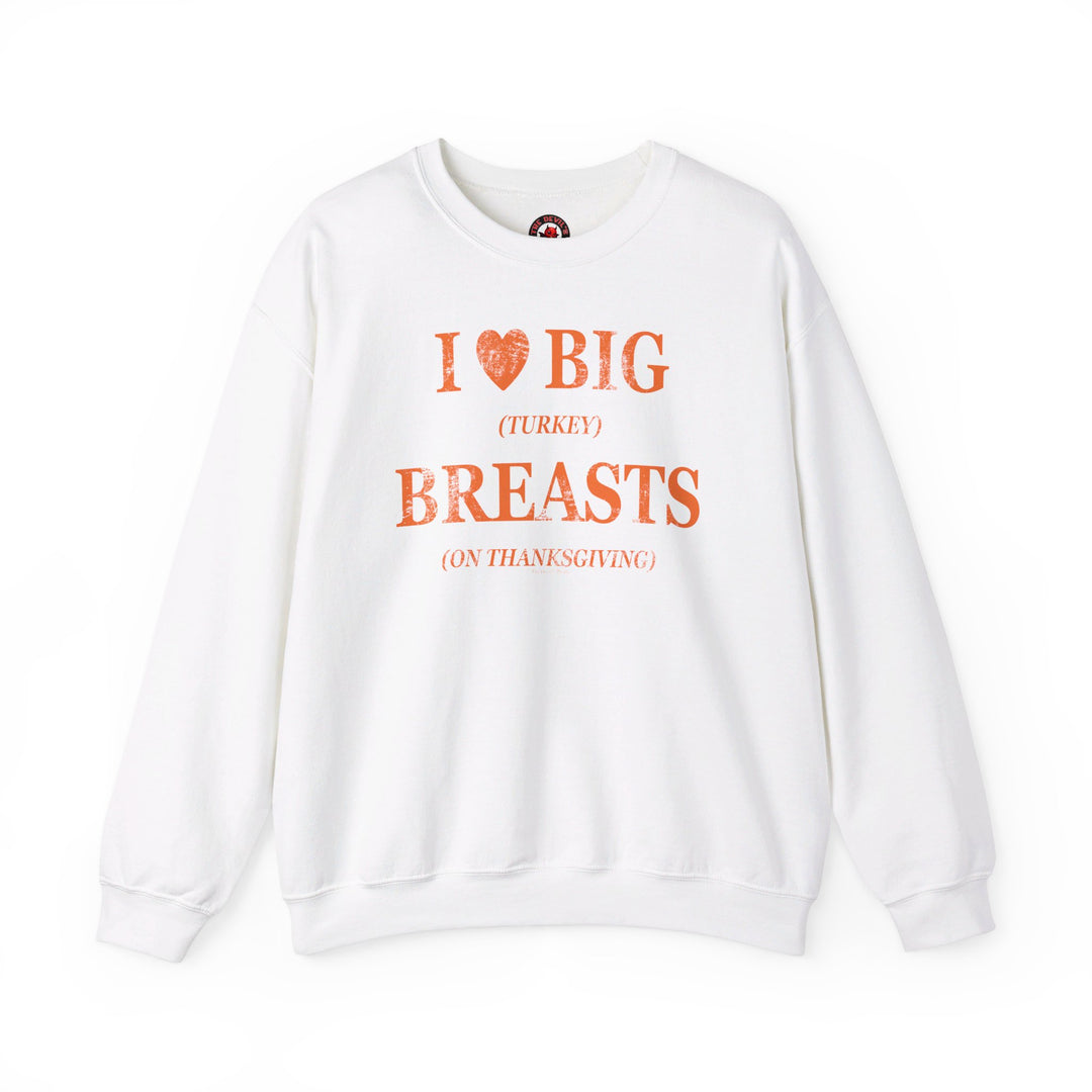 I Heart Big Breasts Crewneck Sweatshirt