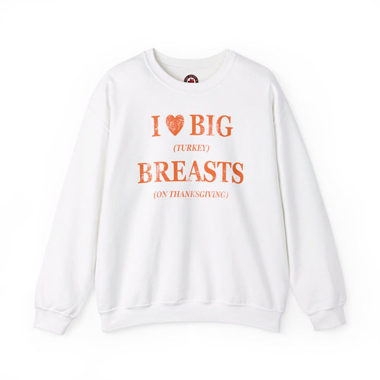 I Heart Big Breasts Crewneck Sweatshirt