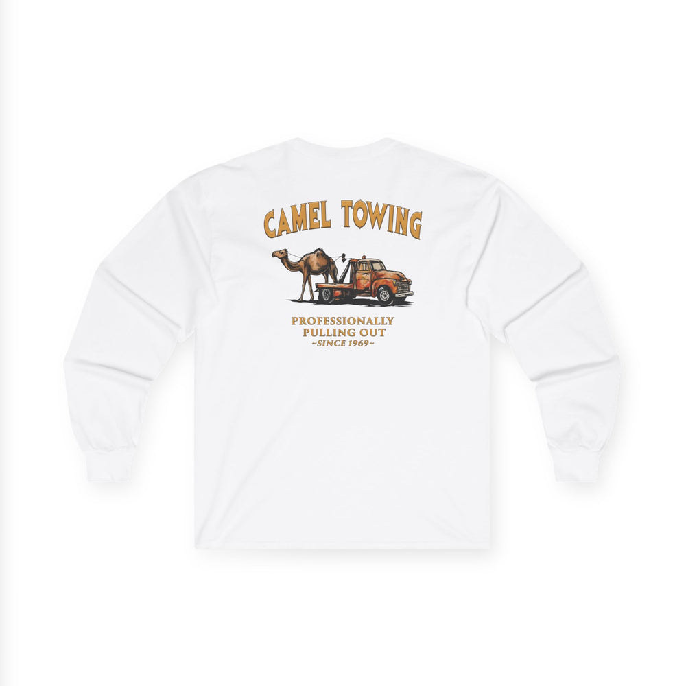 Camel Towing Back Long Sleeve Tee