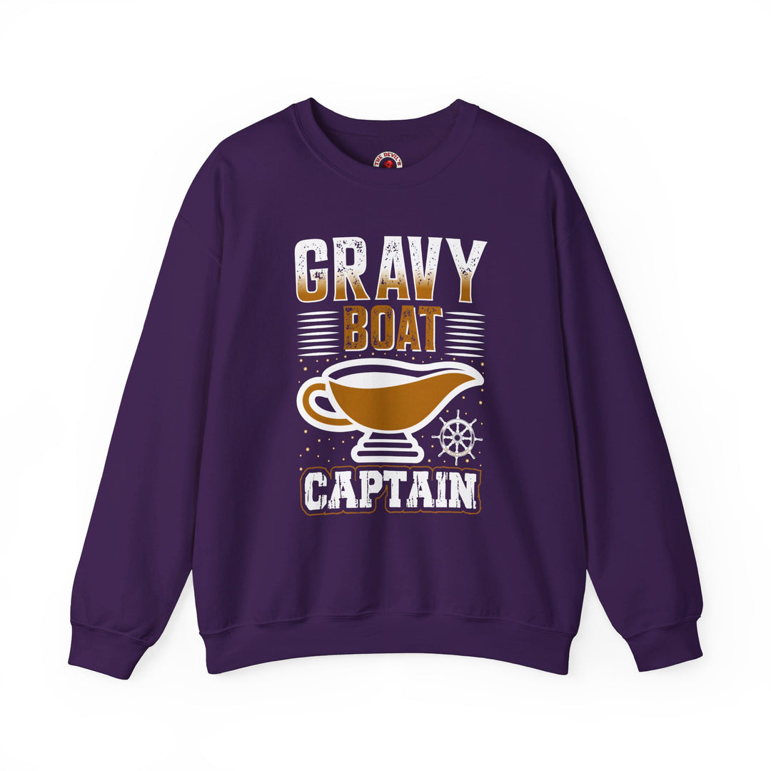 Gravy Boat Captain Crewneck Sweatshirt