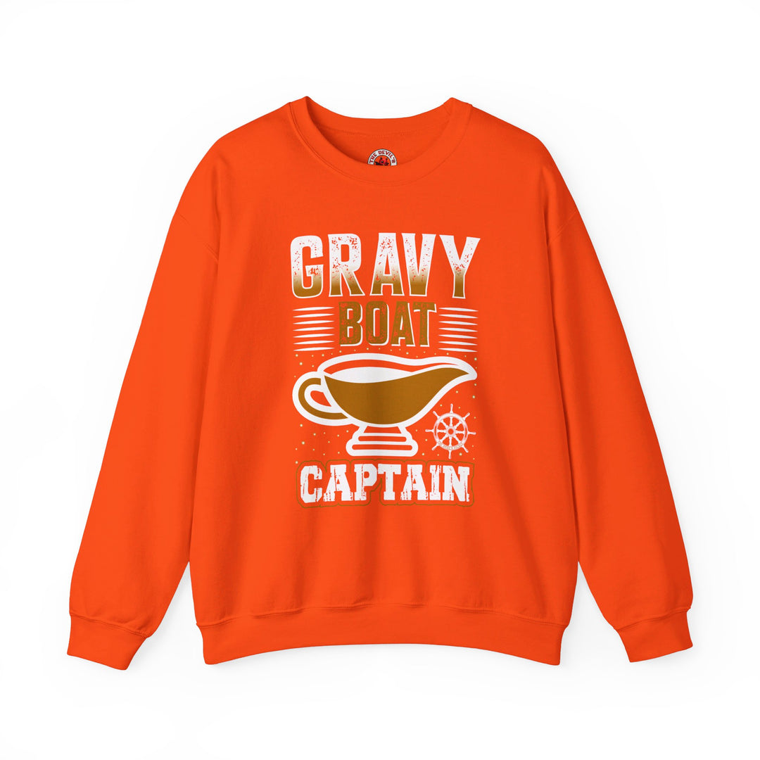 Gravy Boat Captain Crewneck Sweatshirt