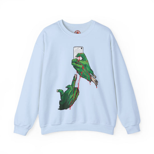 Selfie Monster Crewneck Sweatshirt