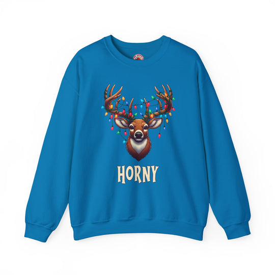 Horny Reindeer Crewneck Sweatshirt